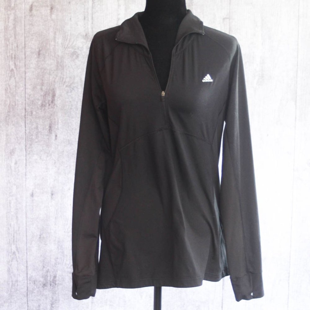 Adidas Women's Size Large Black Sports Pullover